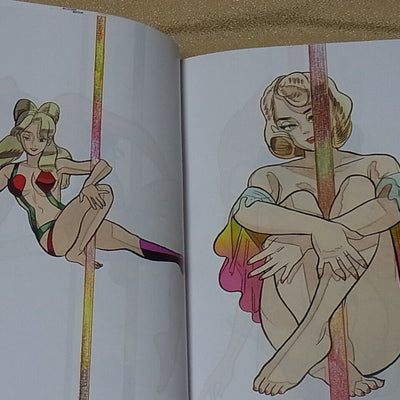 Little Thunder The Pole Dancing Moves Encyclopedia Art Book THE BLISTER EXISTS 