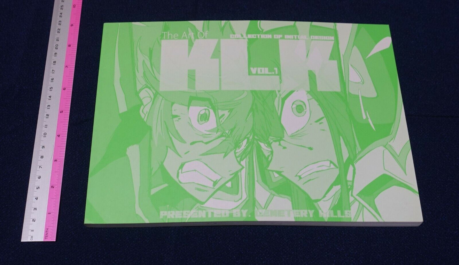 THE ART OF KLK Vol.1 Kill la Kill Design Art Book Hiroyuki Imaishi Autograph 