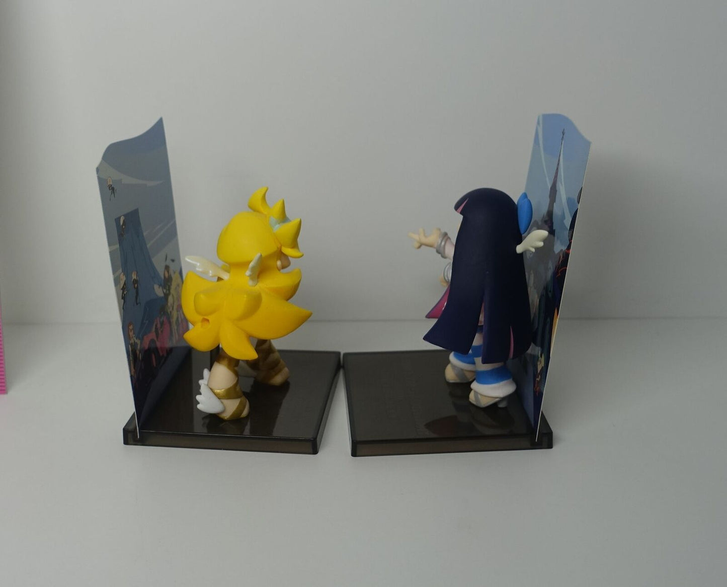 Panty and Stocking with Garterbelt Figure Set & Background Sheet No Box 