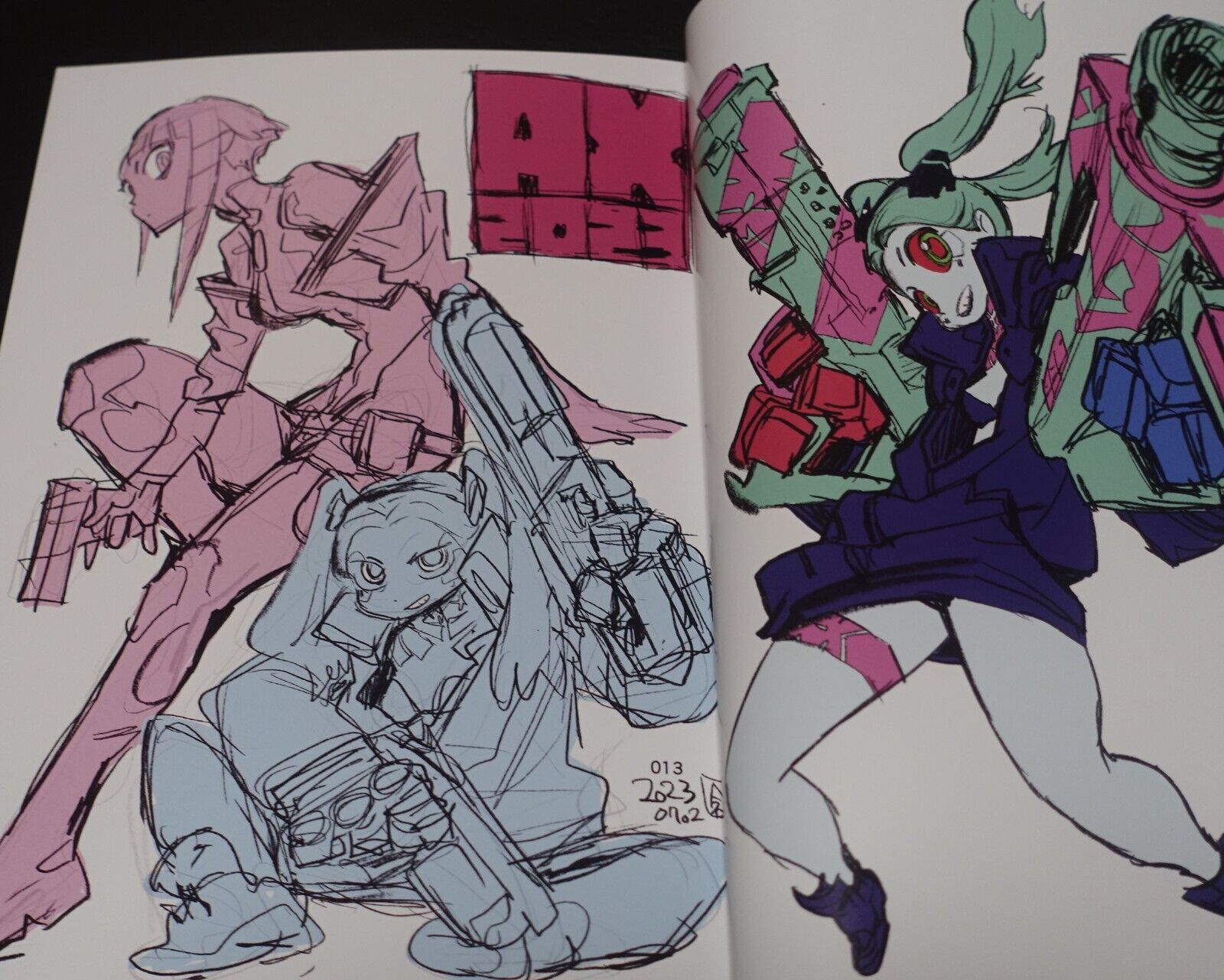 Hiroyuki Imaishi Art Work Book 1923 Cyber Punk Edge Runners etc C102 