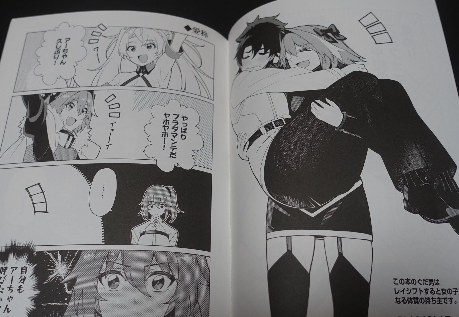 P.L.T works Hiroki Orihara Fate FGO ASTOLFO Fan Made Comic DOODLE 2018 Winter 
