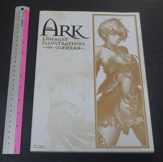 LINEAGE 2 Setting Illustration Art Book THE ARK 