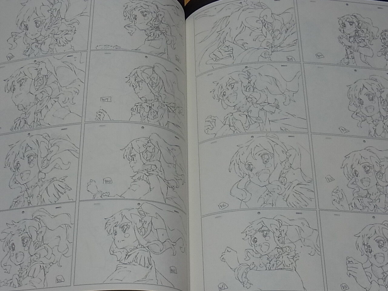 Takeshi Morita Precure a la mode Aikatsu Key Frame Art Doujinshi 