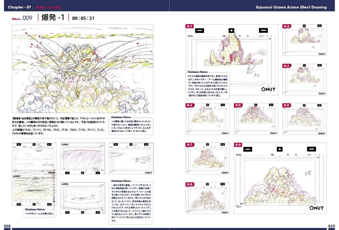 Kazunori Ozawa Ozakazushiki Collection of Original Animation Effects 