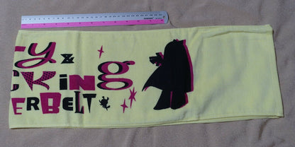 Panty and Stocking with Garterbelt Muffler Towel 