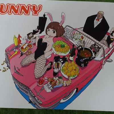 Sushio KILL LA KILL Art Poster Ryuko & Mako Bunny B2 Size Event Exclusive 