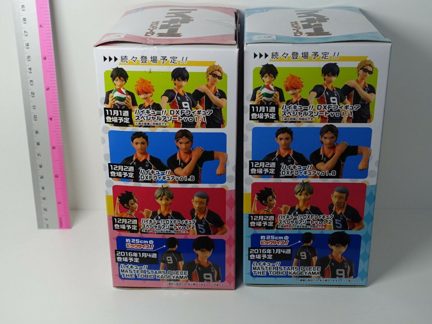 Banpresto Haikyuu!! Kiyoko Shimizu & Hitoka Yachi DXF Figure Manager Special!! 