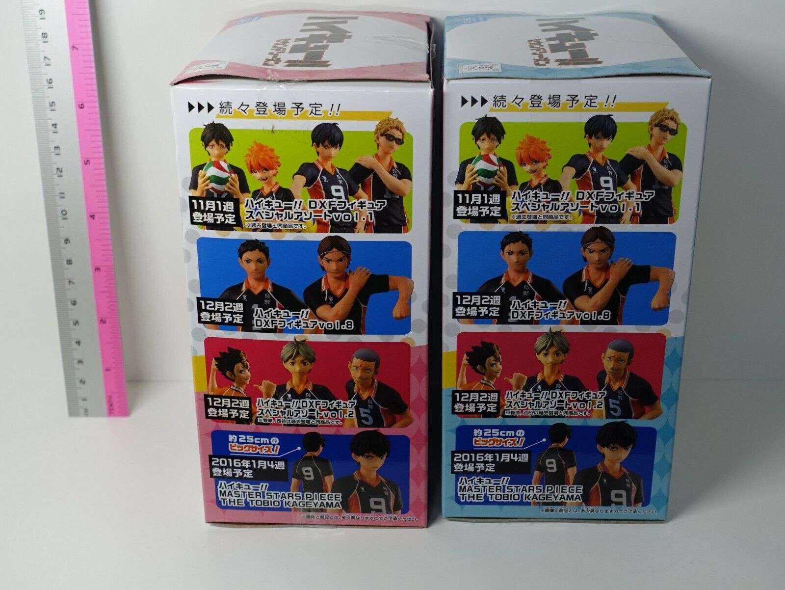 Banpresto Haikyuu!! Kiyoko Shimizu & Hitoka Yachi DXF Figure Manager Special!! 