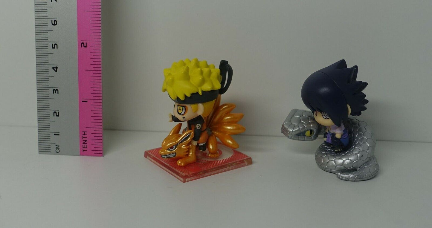 Petit Chara Land Naruto Shippuden Shinobi War Summon Hen Naruto & Sasuke Figure 