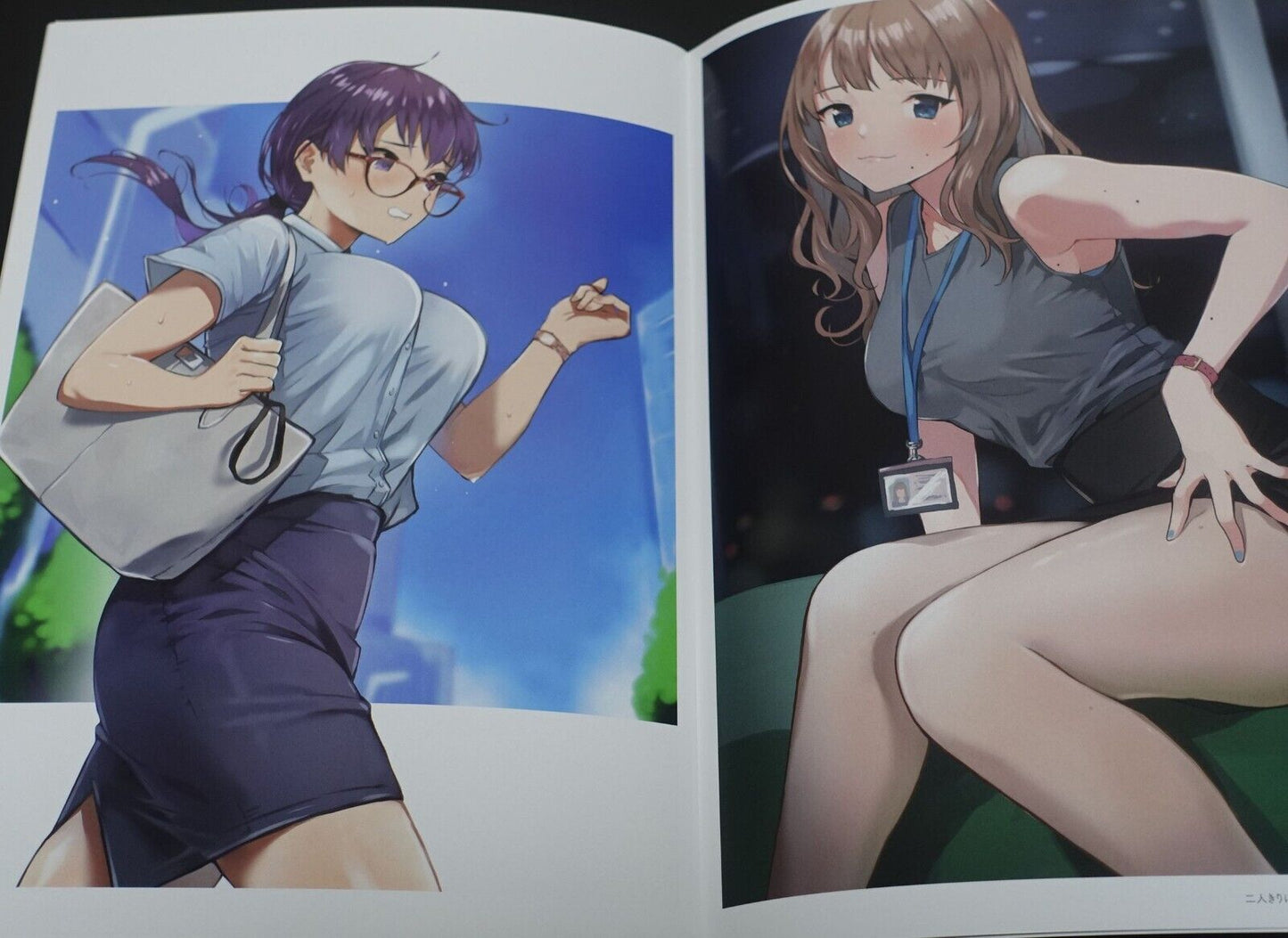 Doushima Shobo Original Girls in Office Color Art Book vol.2 