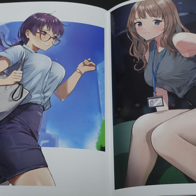 Doushima Shobo Original Girls in Office Color Art Book vol.2 
