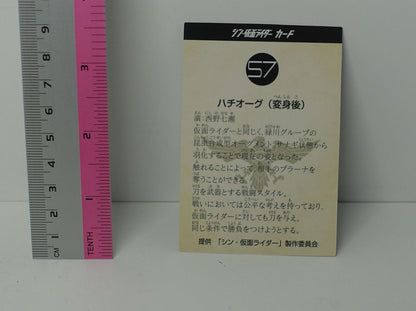 Shin Kamen Rider Card Hachi Augment-01 Masked 
