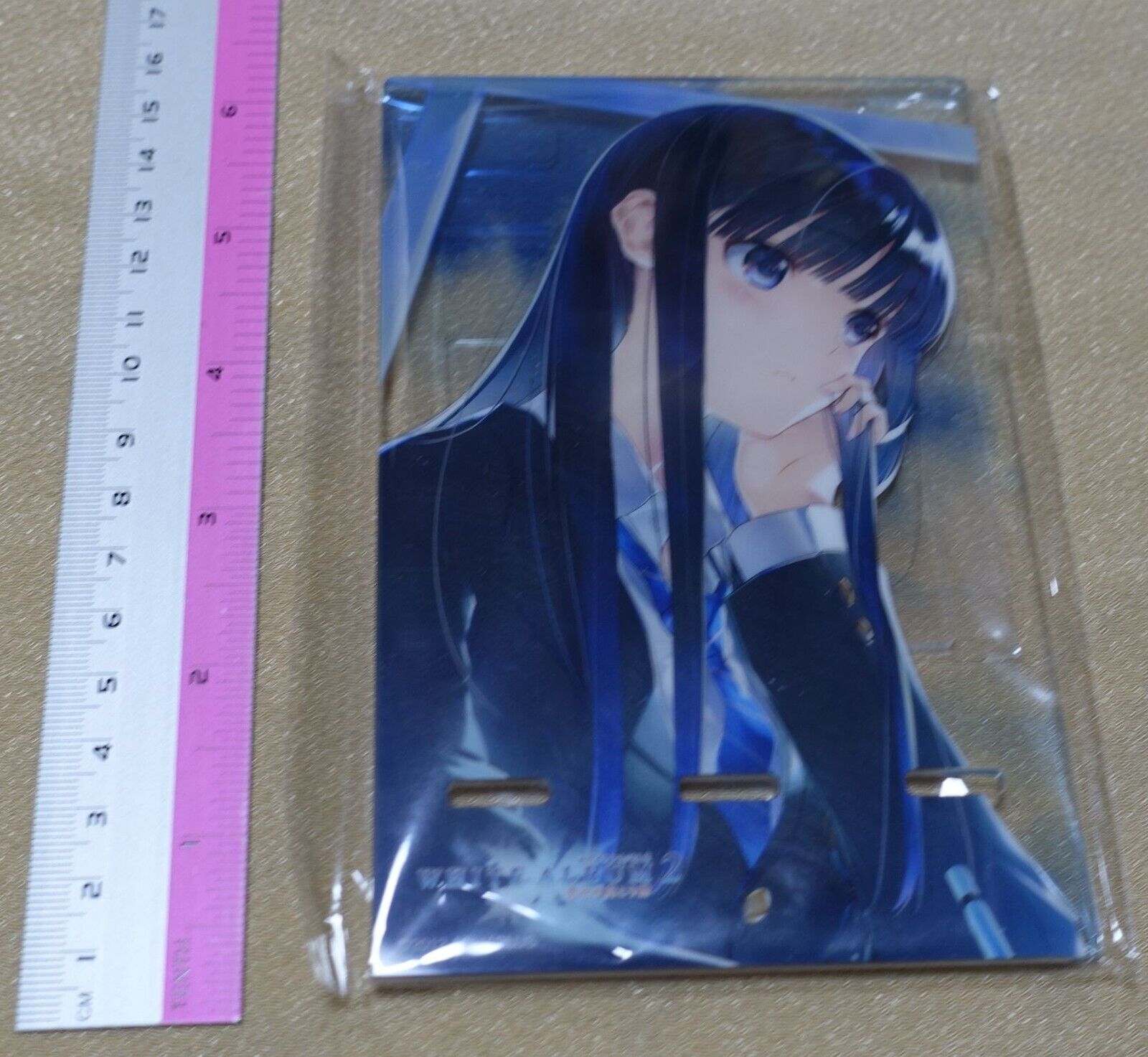 AQUA PLUS White Album Kazusa Touma Acrylic Board 