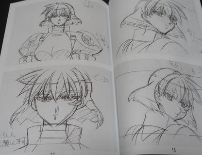 Kazuya Kuroda Character Designer's Key Frame Art Book Vandread Shimahokke5 