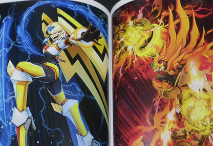 Juggernaut brrack Mega Man Rock Man Fan Art Book OVER THE XTH ARCHIVE C102 