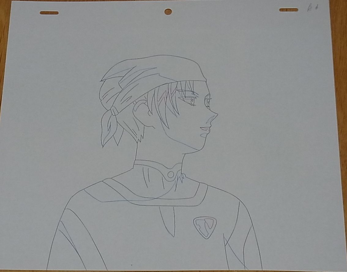 Raw Key Frame & Between Frame Art 8 piece set Tenchi Muyo GXP Airi A Japanese A 