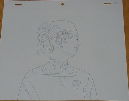Raw Key Frame & Between Frame Art 8 piece set Tenchi Muyo GXP Airi A Japanese A 