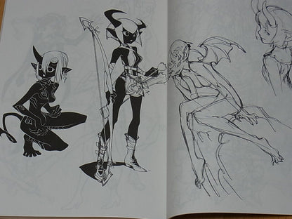 YOH YOSHINARI Illustration Art Book Dead Wood Designs Very Rare 138page 