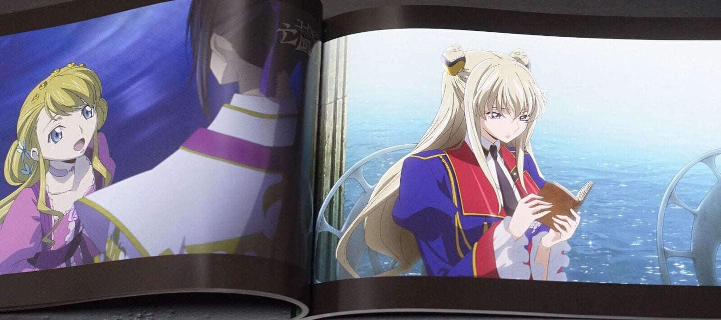 Code Geass Akito the Exiled Animation Visual Book vol.1 & 2 Set 