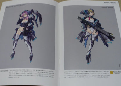 Nenchi Original Mechanic & Girls Color Art Book HAPHAZARD 