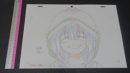 SSSS.GRIDMAN Reproduction Key Frame Art Sheet Anosillus the 2nd 
