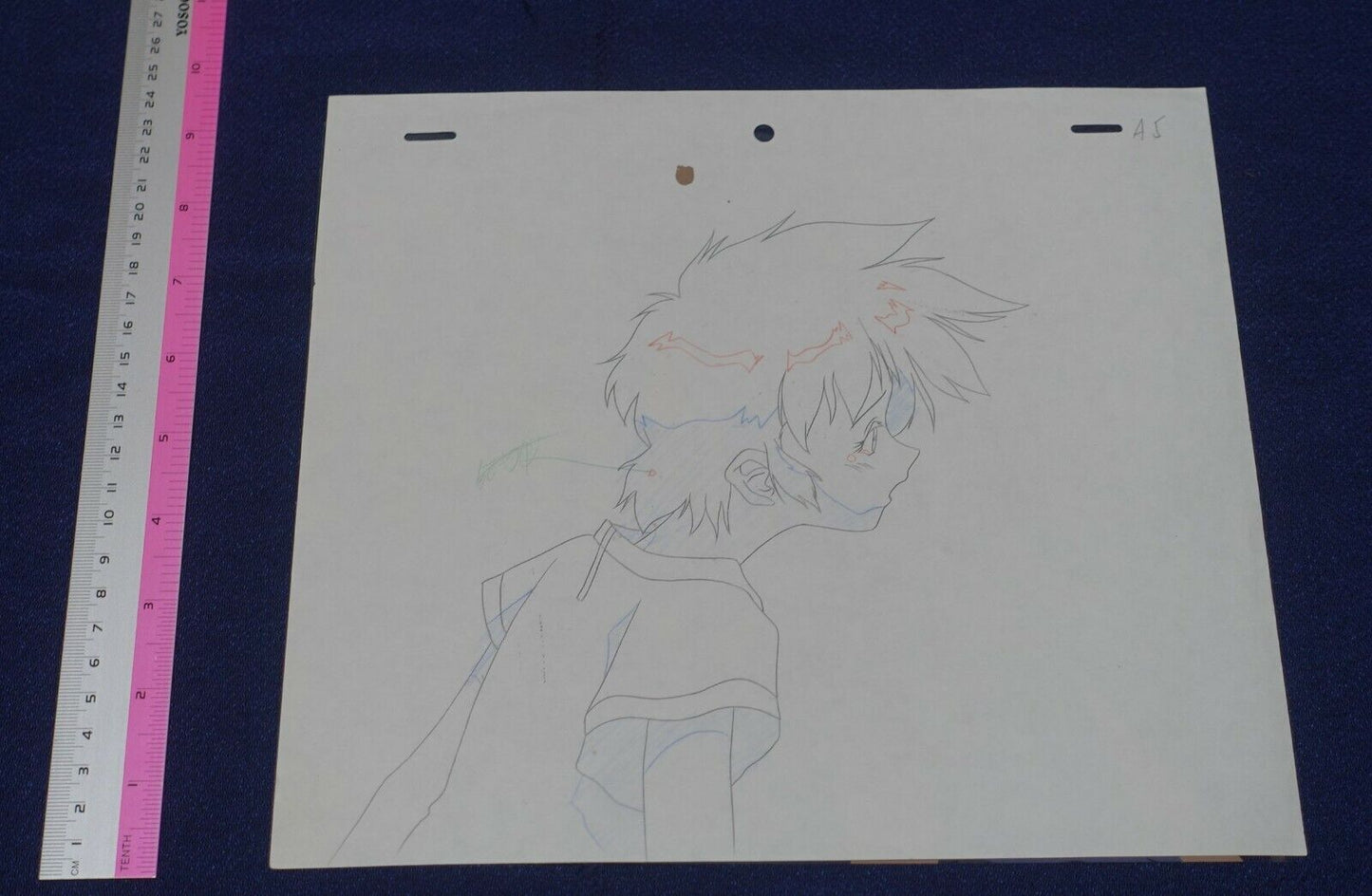 Cel & Raw Key Frame Art KEY THE METAL IDOL Key P Japanese Animation 