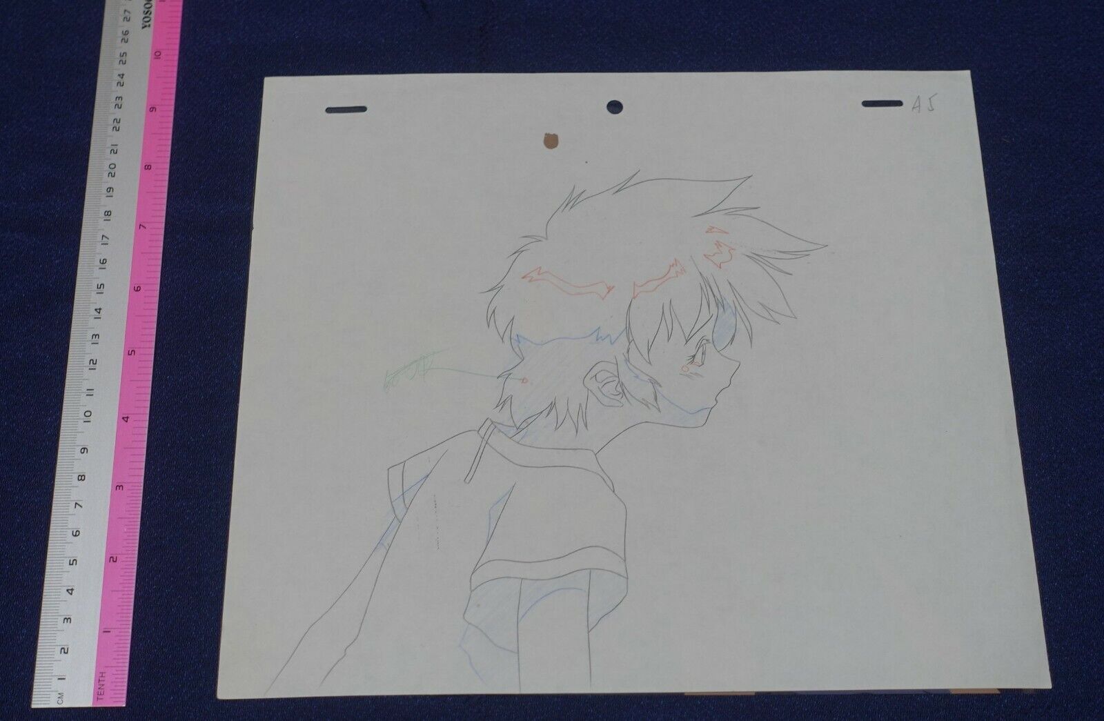 Cel & Raw Key Frame Art KEY THE METAL IDOL Key P Japanese Animation 