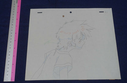 Cel & Raw Key Frame Art KEY THE METAL IDOL Key P Japanese Animation 