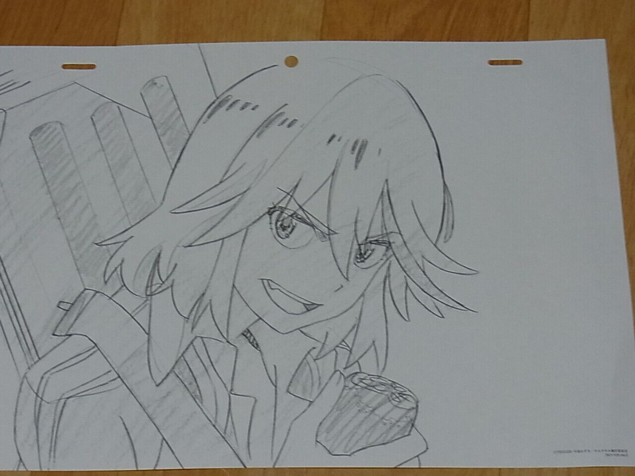 Kill la Kill Print Key Frame Art Ryuko Matoi 