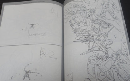 Masami Oobari Gundam Iron-Blooded Orphans Key Frame Art Work Book 3 Set 