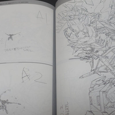 Masami Oobari Gundam Iron-Blooded Orphans Key Frame Art Work Book 3 Set 