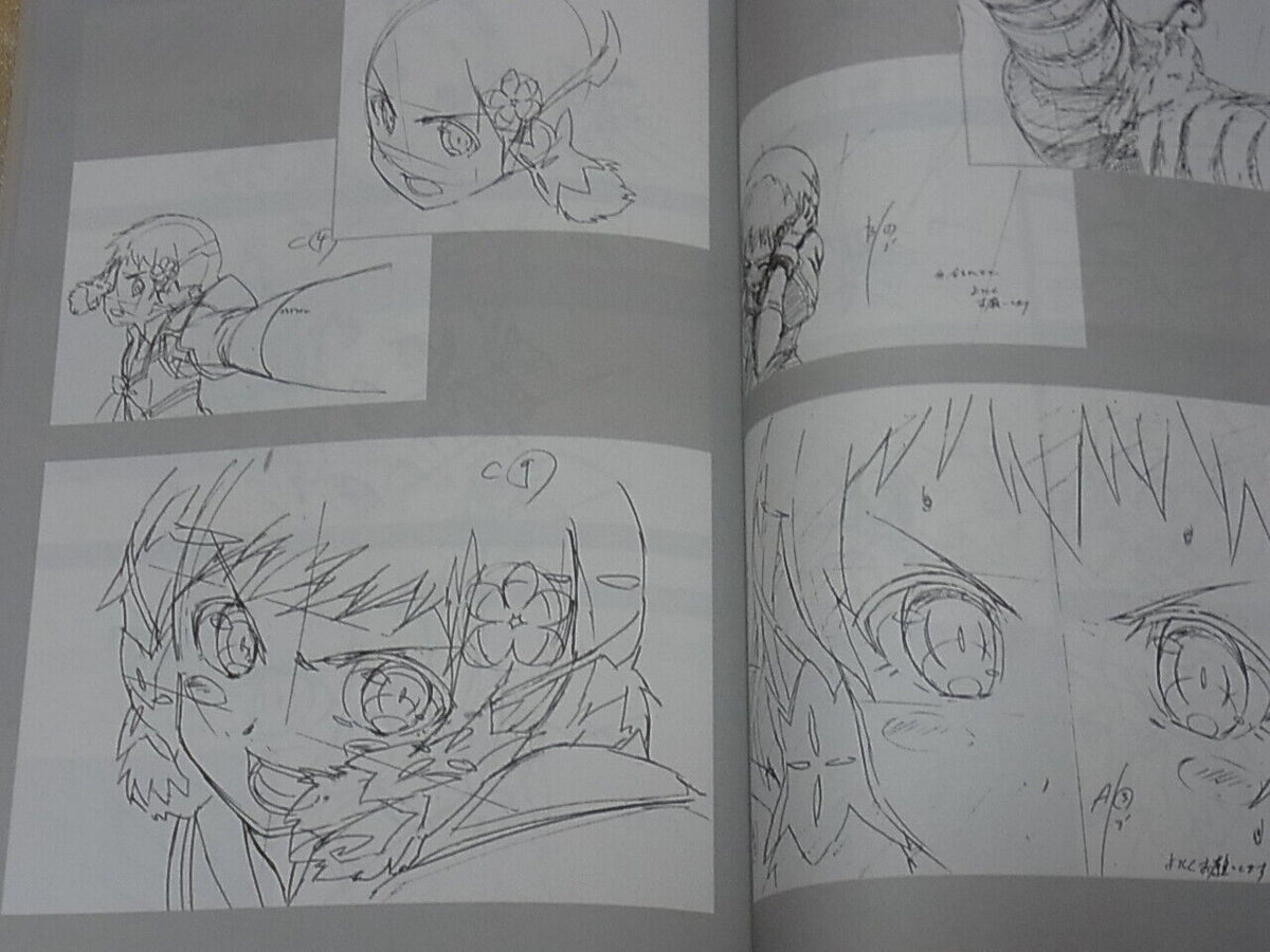 Studio 5 Kumi Yuki Yuna Is a Hero Animation Key Frame , Design Art Work Book 