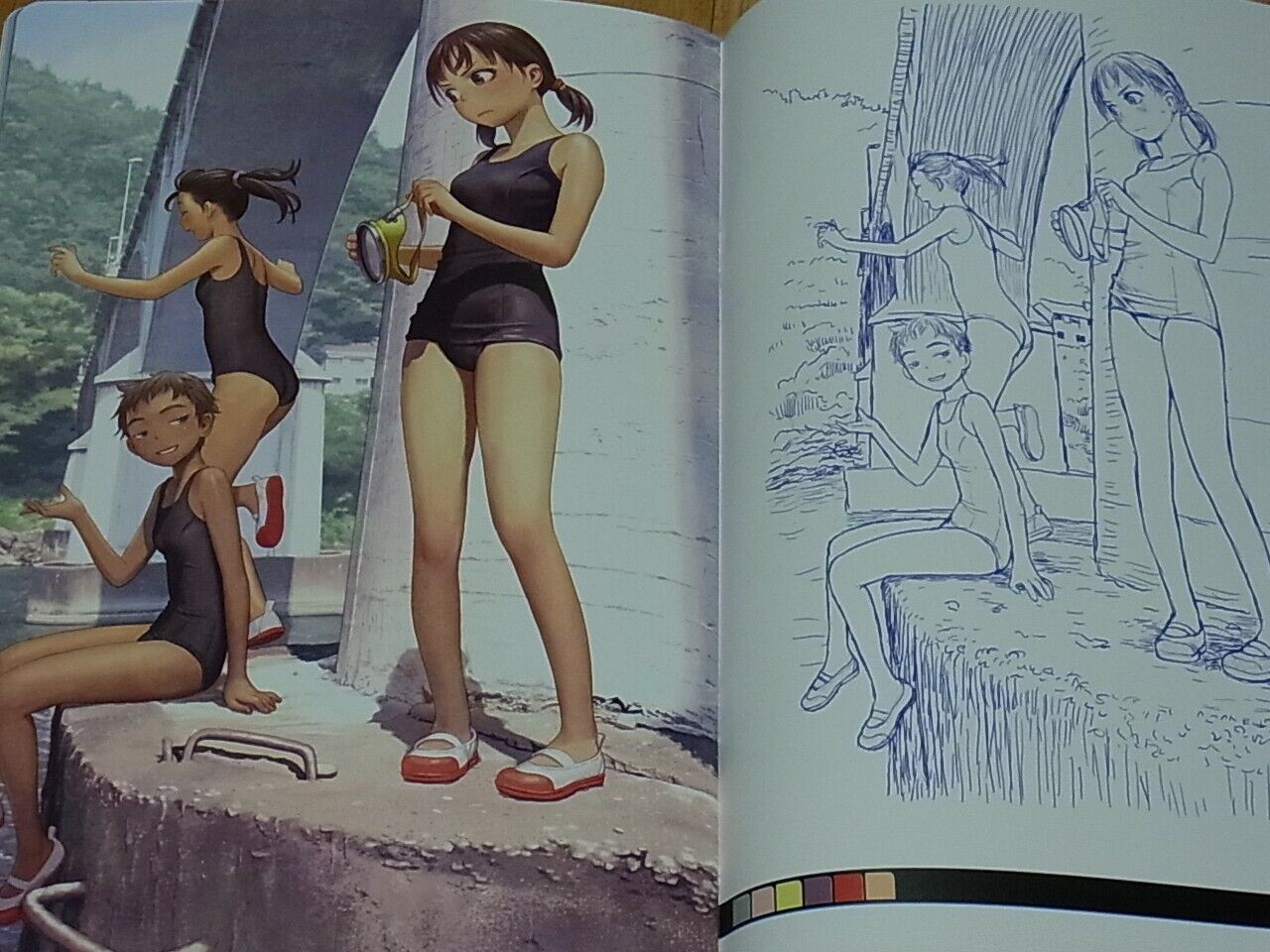 RANGE MURATA Color Art Book Tomorrow is another day C92 