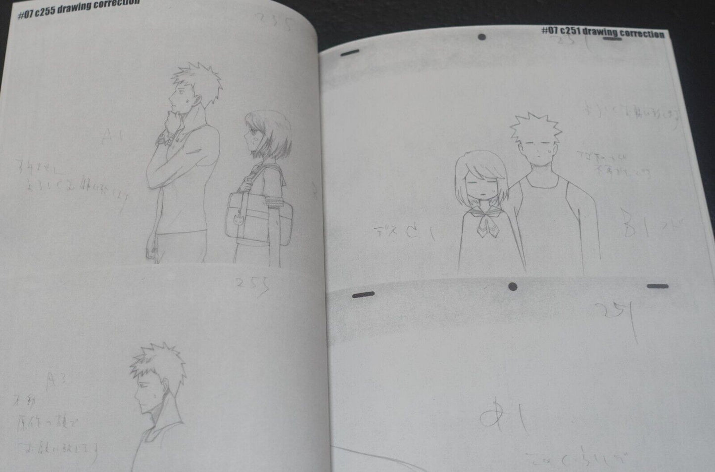 Wakaba-ke Love After World Domination Rough Key Animation Art Work Book 