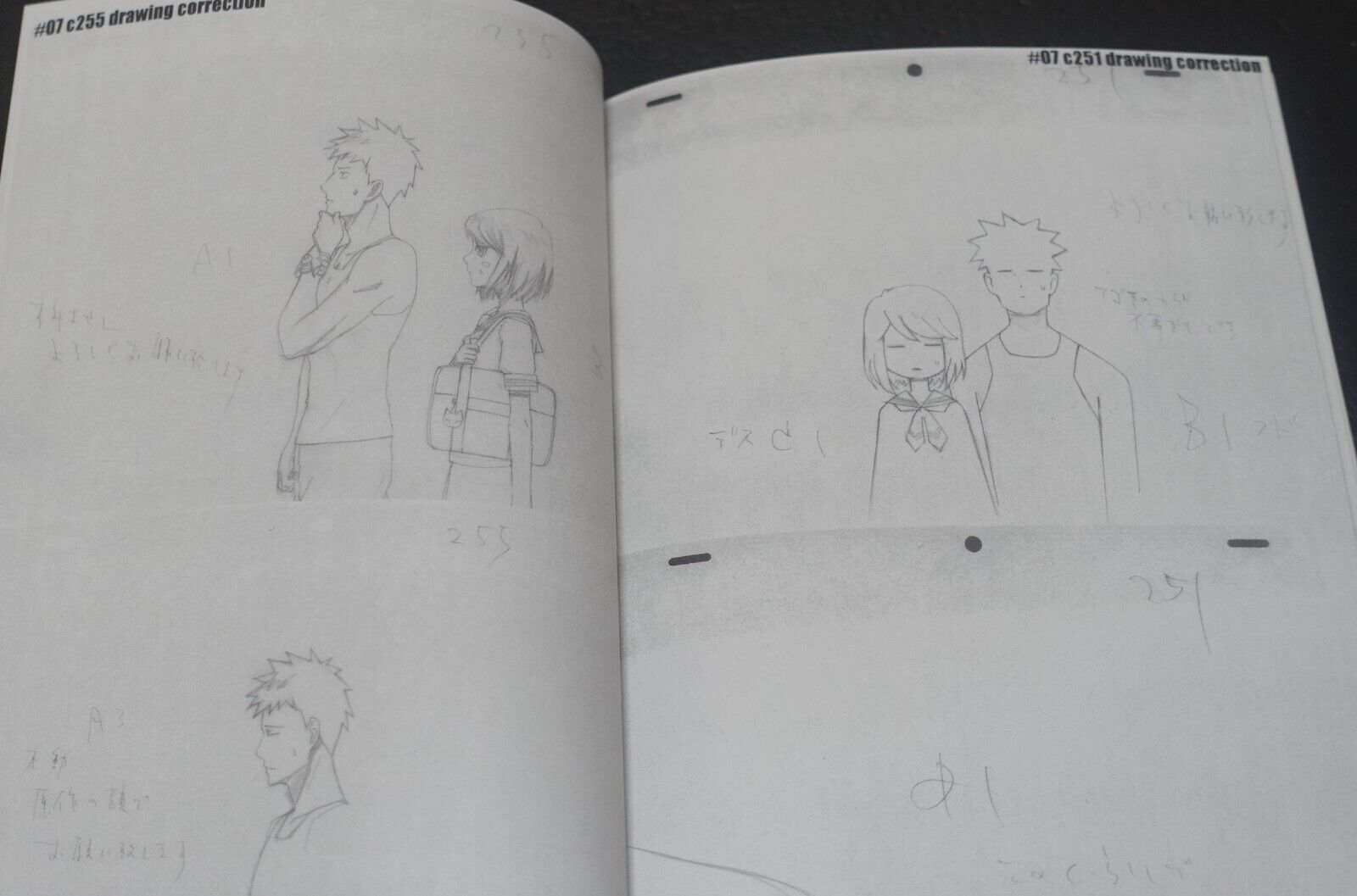 Wakaba-ke Love After World Domination Rough Key Animation Art Work Book 