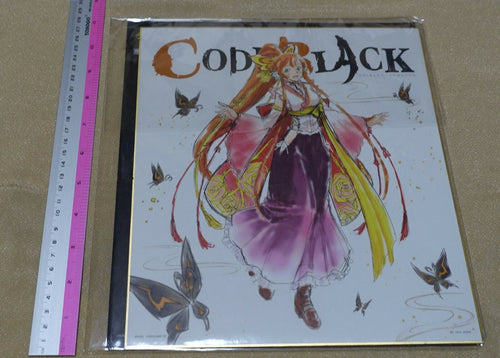 Code Geass Code Black Shikishi Art Board 27x24cm Shirley 