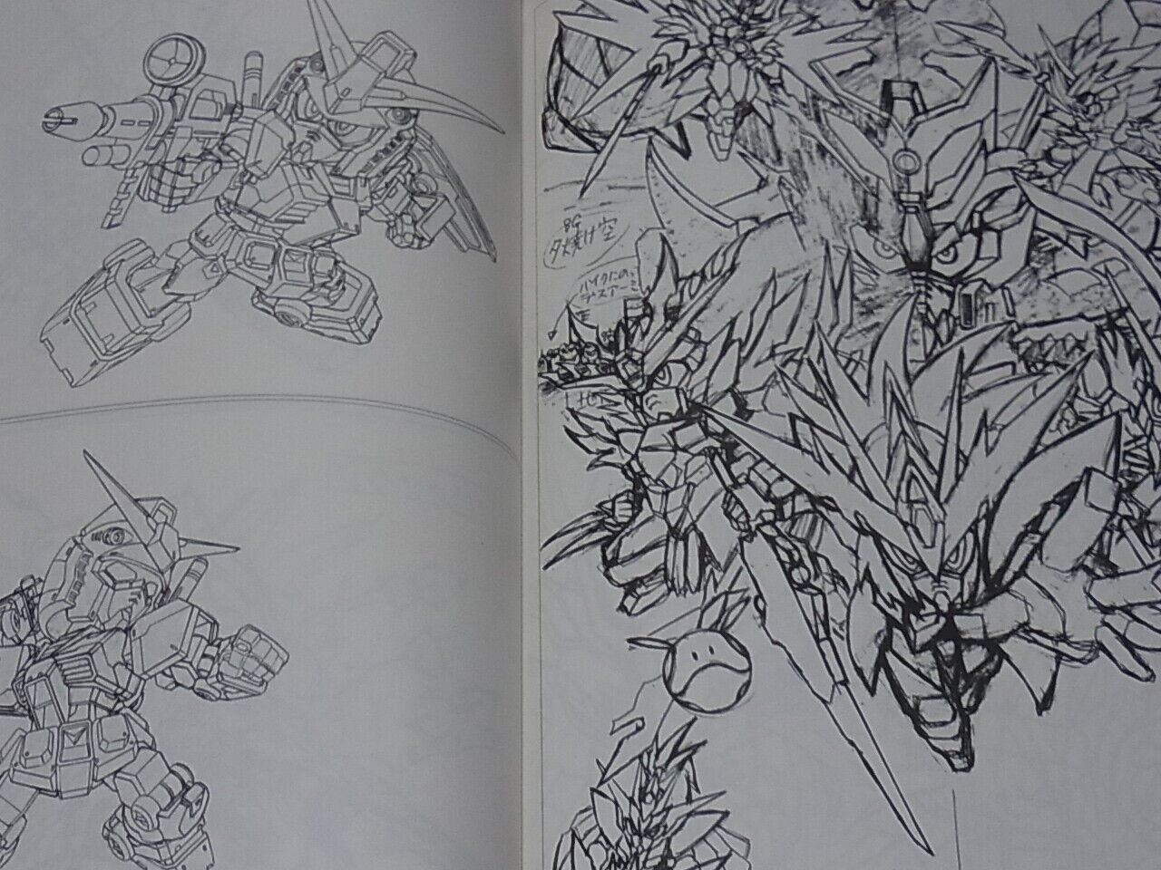 Hiroki Mutaguchi Robot Animation Key Frame Art Works GRIDMAN SD GUNDAM etc C96 