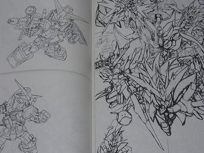 Hiroki Mutaguchi Robot Animation Key Frame Art Works GRIDMAN SD GUNDAM etc C96 