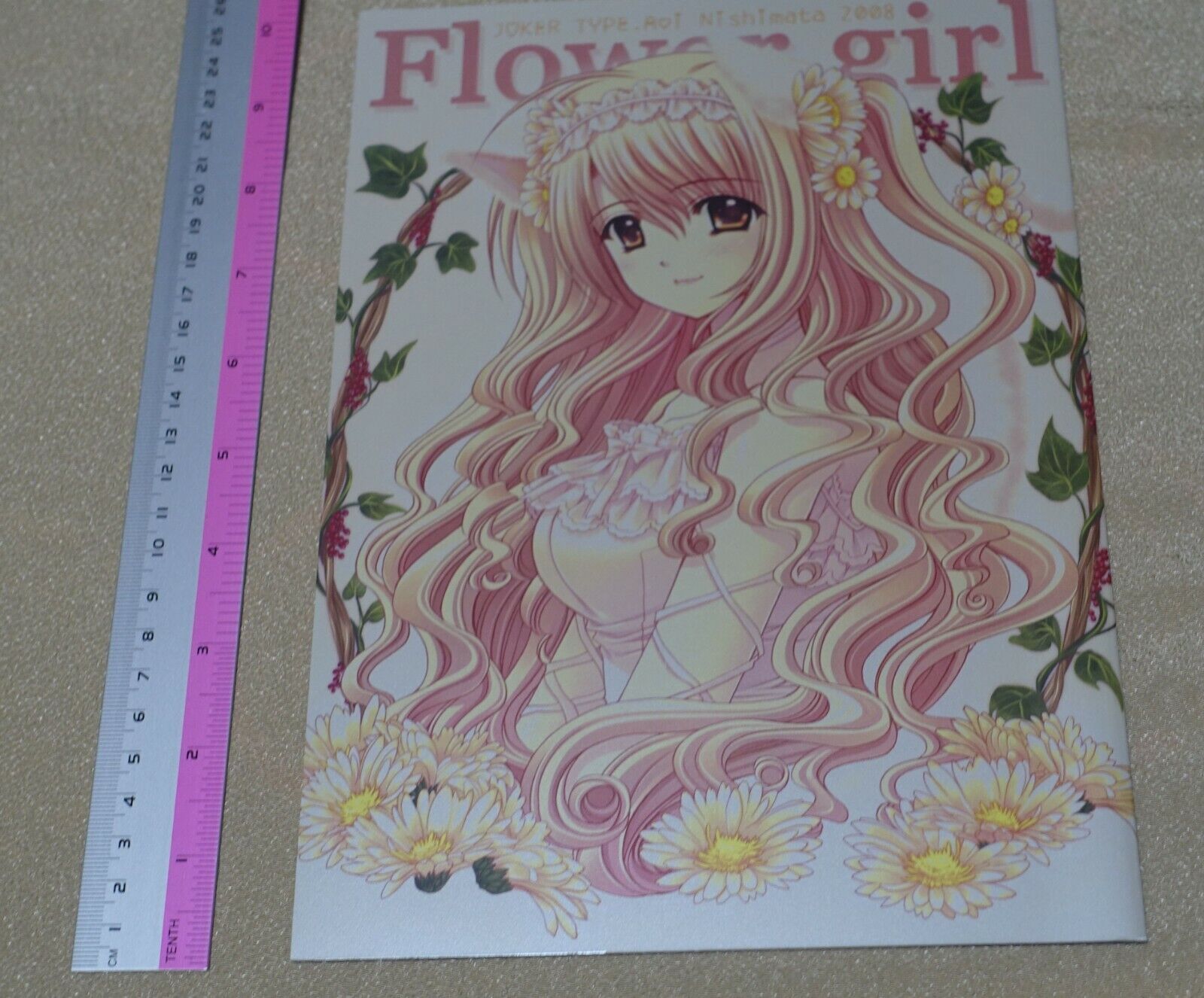 Aoi Nishimata JSHUFFLE! Designer's Illustration Book Flower Girl 