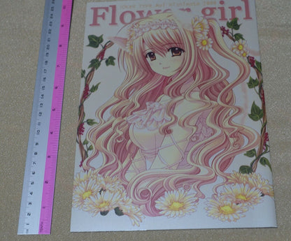 Aoi Nishimata JSHUFFLE! Designer's Illustration Book Flower Girl 