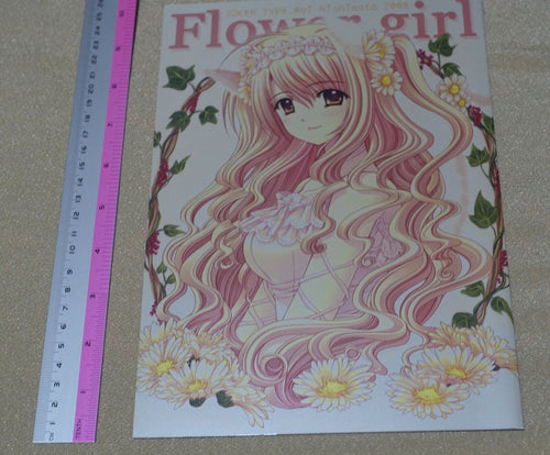 Aoi Nishimata JSHUFFLE! Designer's Illustration Book Flower Girl 