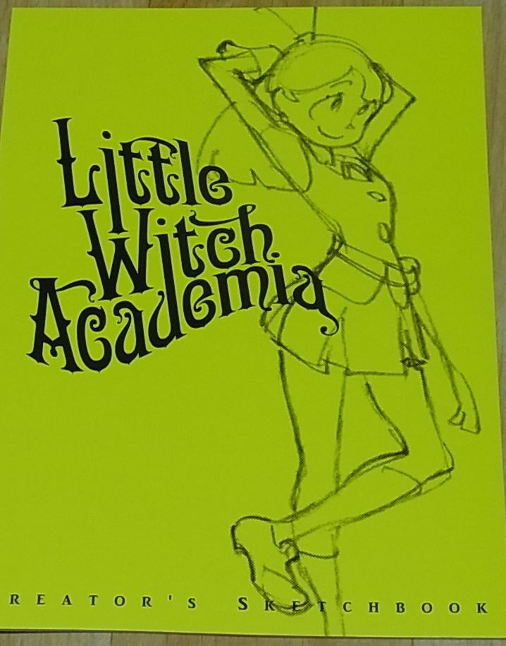 TRIGGER Little Witch Academia CREATOR'S SKETCH BOOK – q to Japan