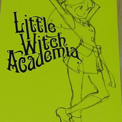 TRIGGER Little Witch Academia CREATOR'S SKETCH BOOK 