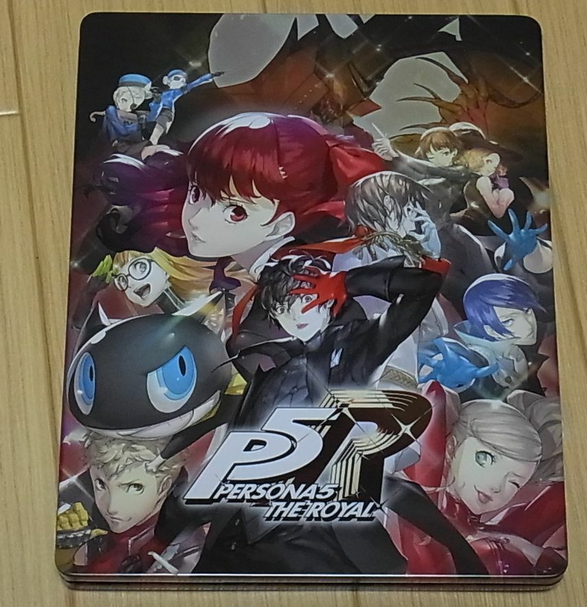Persona5 The Royal Steel Game Case SteelBookP5 Persona 5 