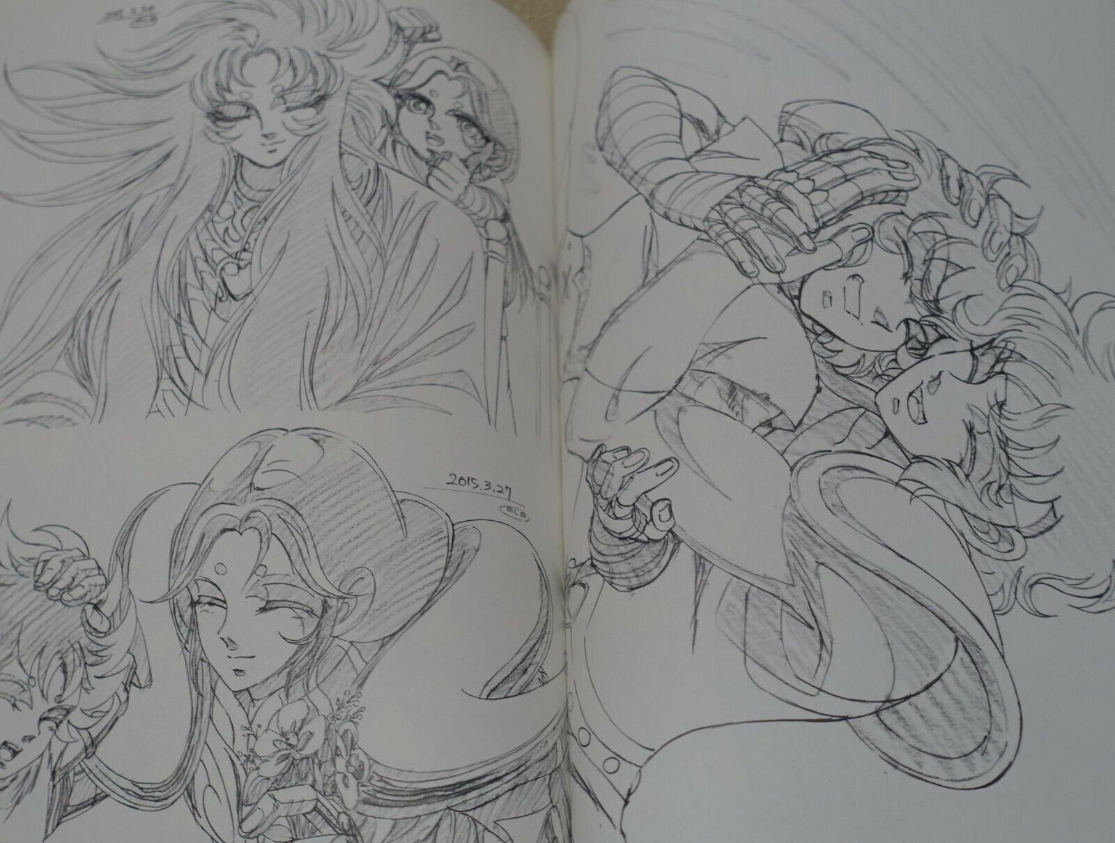 Outer Space Noshino Saint Seiya Fan Art Book outerspace 2 Knights of the Zodiac 