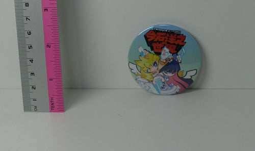 World of Hiroyuki Imaishi Expo Steel Badge Panty and Stocking 