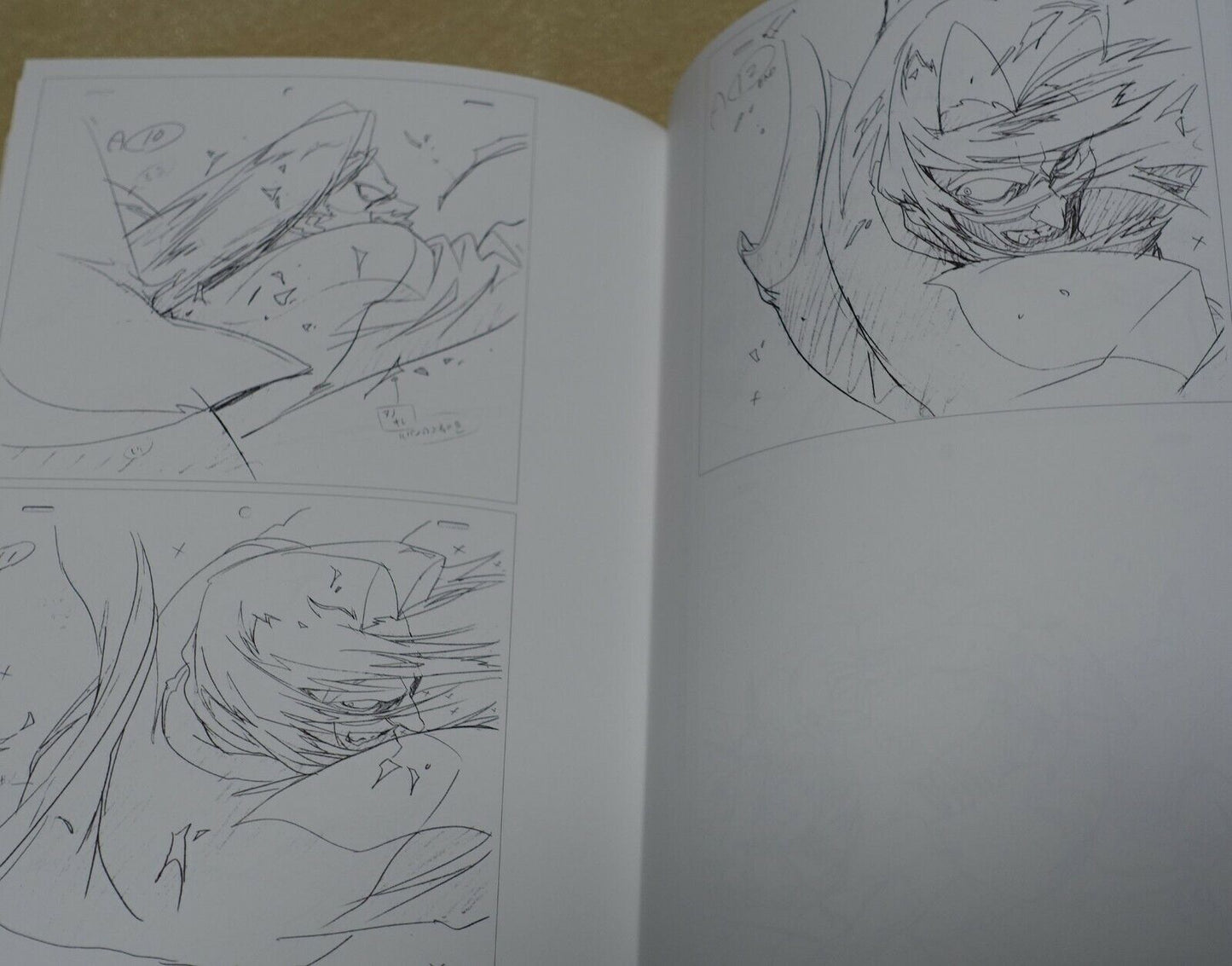 3-7 days Hiroyuki Imaishi Animation Key Frame & Story Board Art Collection Book 