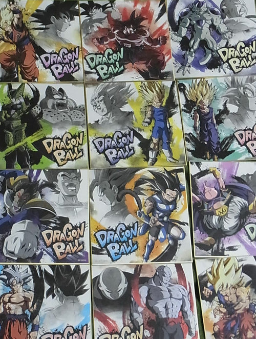 Dragon Ball BATTLE OF WORLD Print Shikishi Art Board 12 pieces complete set 