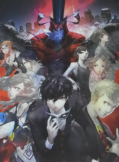 Persona5 Visual Clear A3 Size Plastic Poster 4 Pieces Set Persona 5 