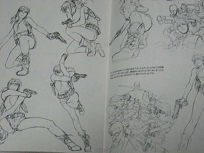 Rei Hiroe BLACK LAGOON Mini Rough Sketch Book RARE 